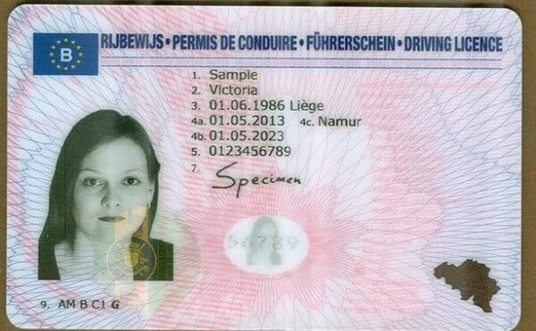 Buy Belgium Drivers License