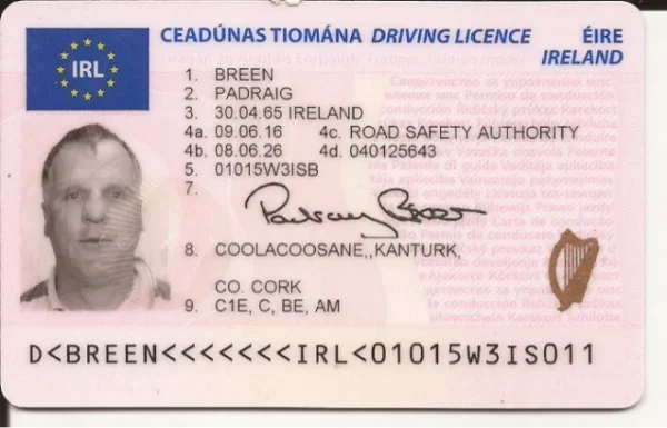 Buy Ireland Drivers License