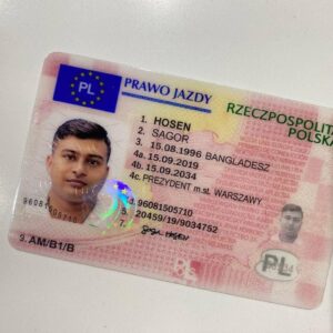 Buy Polish Driving License