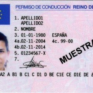 Buy Spanish Driving License