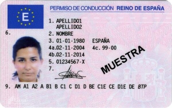 Buy Spanish Driving License