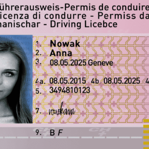 Buy Switzerland Drivers License